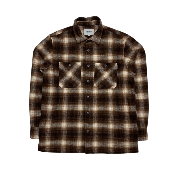 Carhartt Brown Flannel Shirt