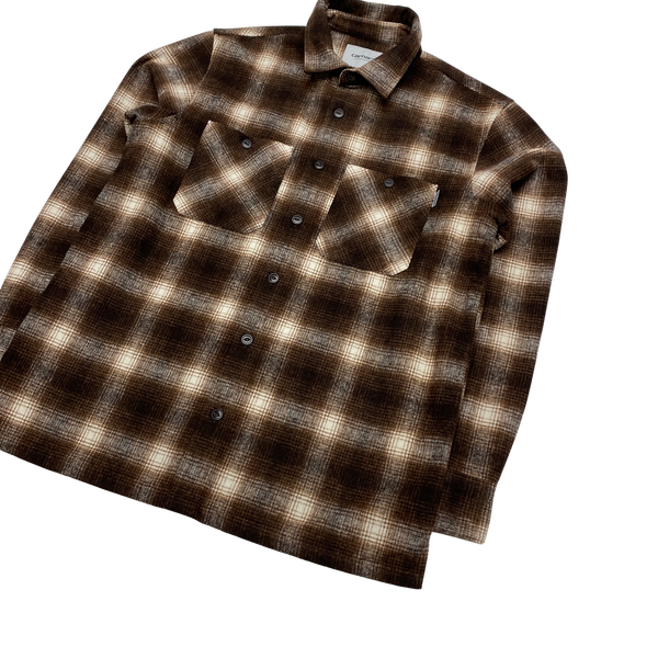 Carhartt Brown Flannel Shirt