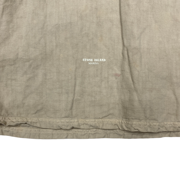 Stone Island Marina 90's Vintage Lino Flax Pullover