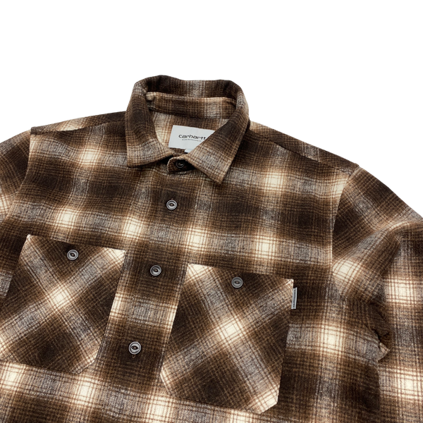 Carhartt Brown Flannel Shirt