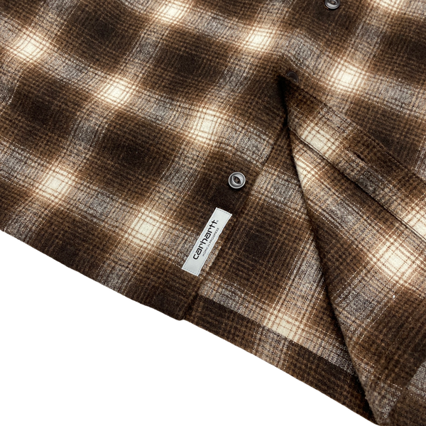 Carhartt Brown Flannel Shirt