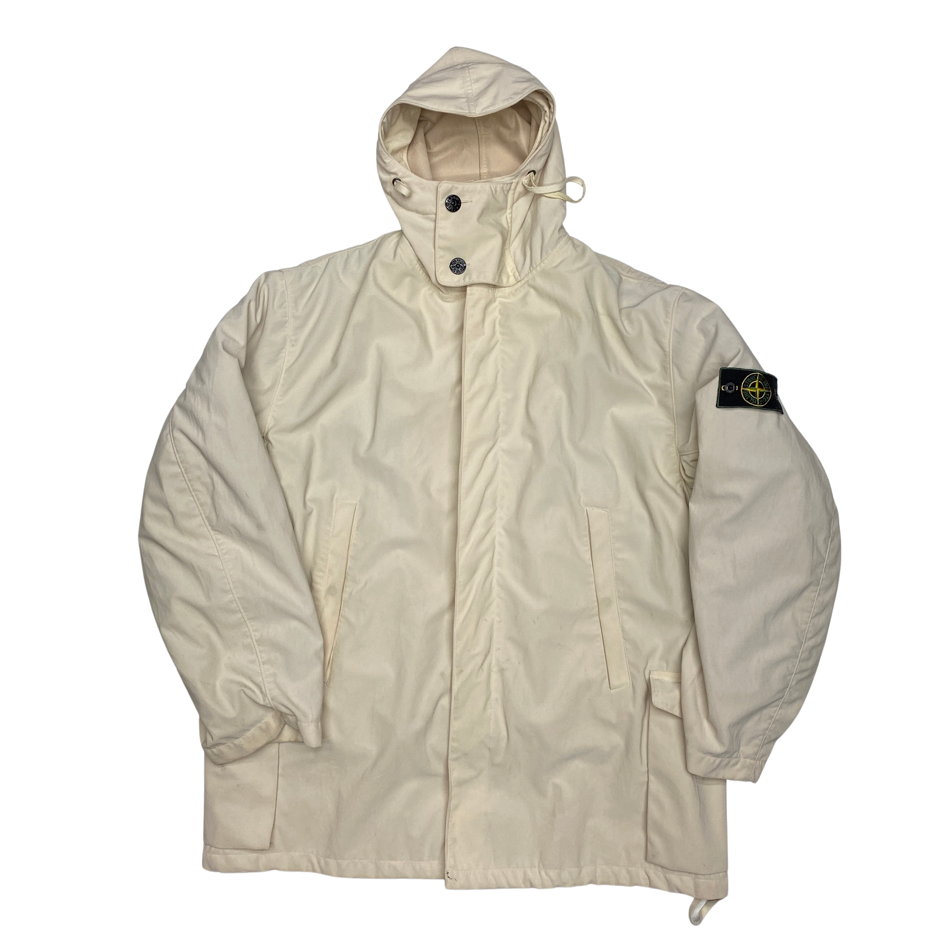 Stone Island 1998 Nylam Hooded Dutch Rope Winter Jacket – Mat