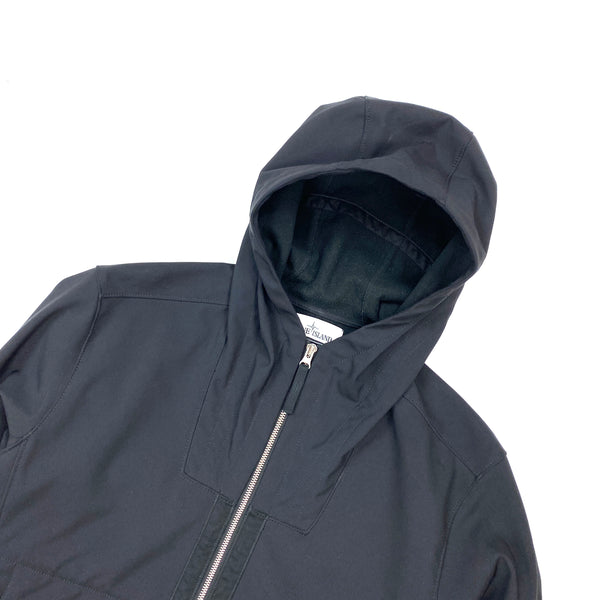 Stone Island Black 2019 Fleece Lined Soft Shell