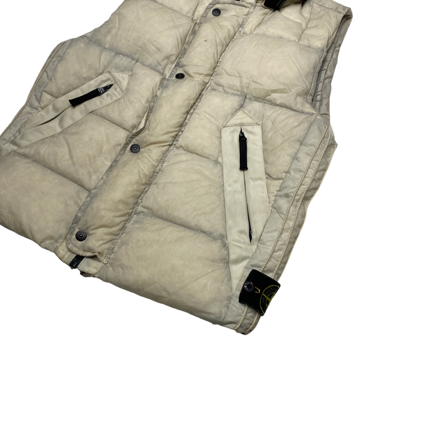 Stone Island 2009 Opaque Nylon Tela Down Gilet