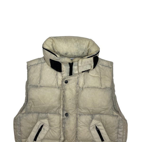 Stone Island 2009 Opaque Nylon Tela Down Gilet