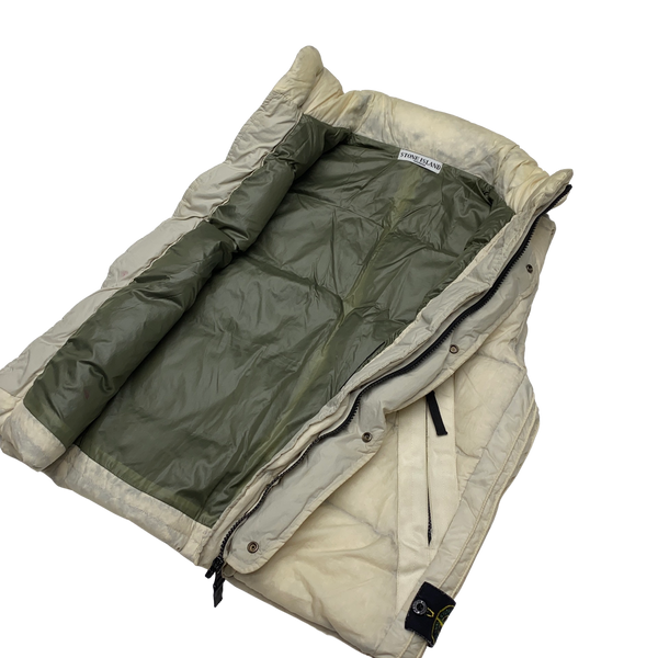 Stone Island 2009 Opaque Nylon Tela Down Gilet