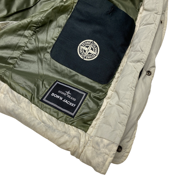 Stone Island 2009 Opaque Nylon Tela Down Gilet