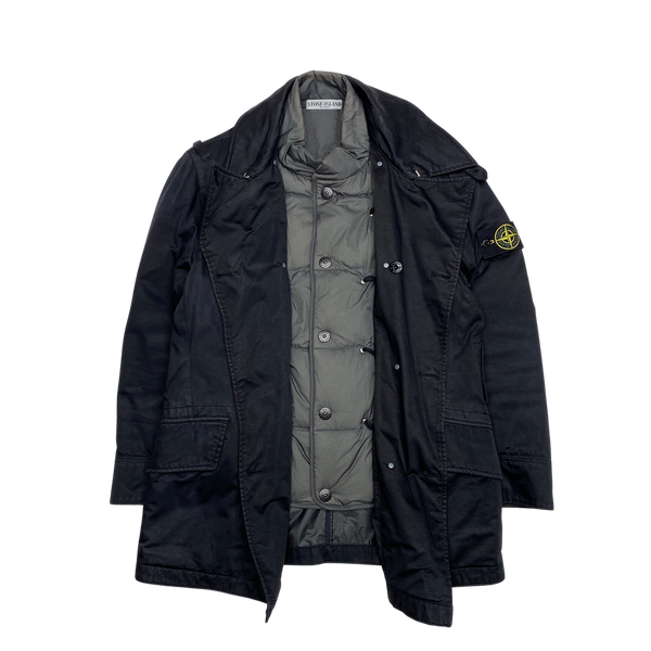 Stone Island 2010 Raso Gommato Down Lined Jacket