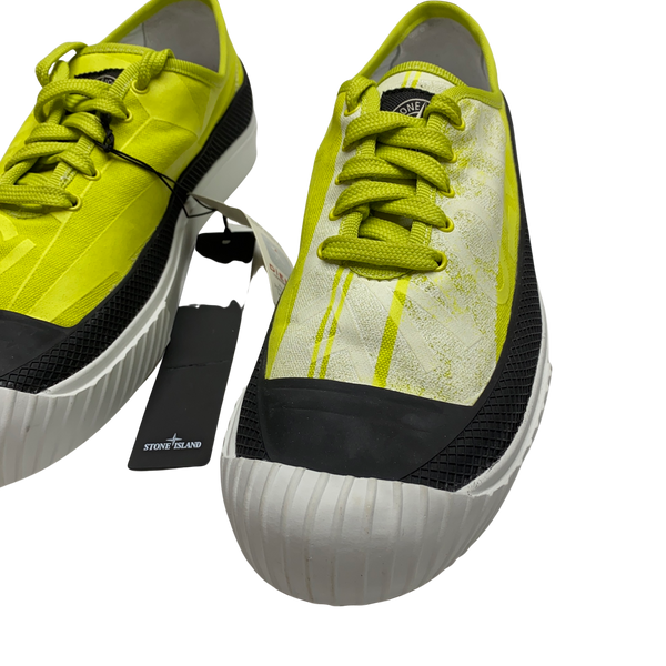 Stone Island 2021 Diemme Neon Yellow Summer Trainers
