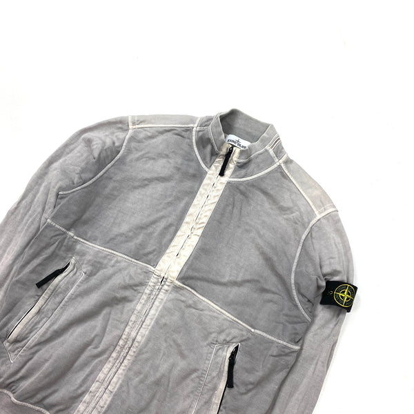 Stone Island 2014 Grey Zipped Jumper