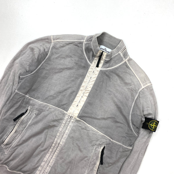 Stone Island 2014 Grey Zipped Jumper