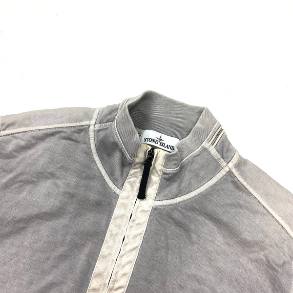 Stone Island 2014 Grey Zipped Jumper