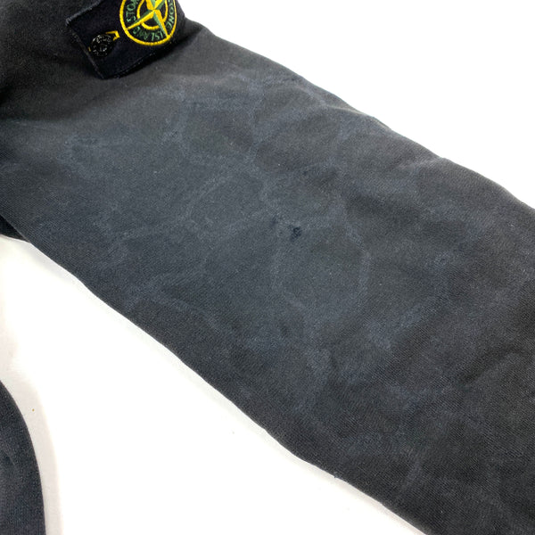 Stone Island 2014 Black Tortoise Shell Camo Pullover Hoodie