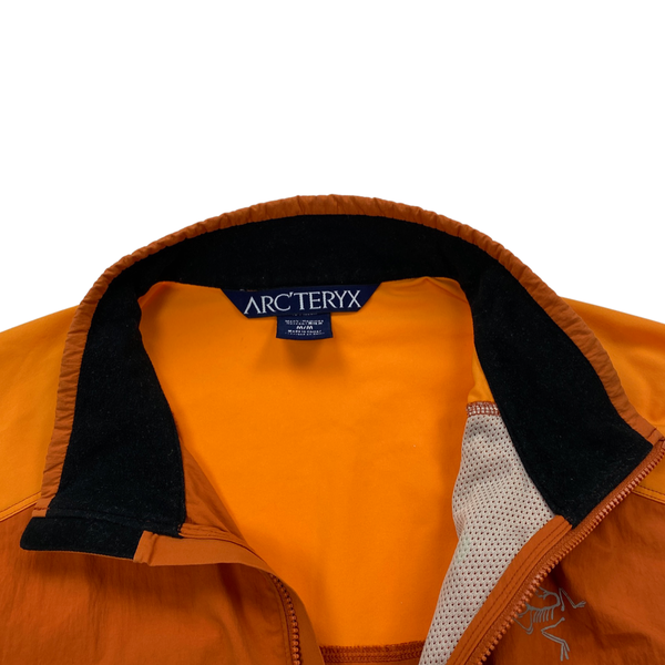 Arcteryx Two Tone Orange Stretch Nylon Shell Jacket