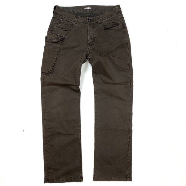 Stone Island Brown Cargo Trousers