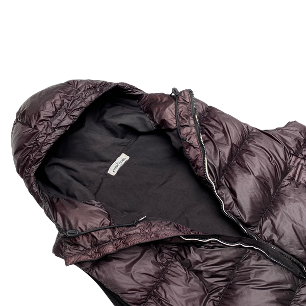 Stone Island 2013 Dark Purple Down Filled Gilet