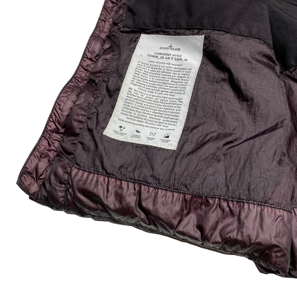 Stone Island 2013 Dark Purple Down Filled Gilet