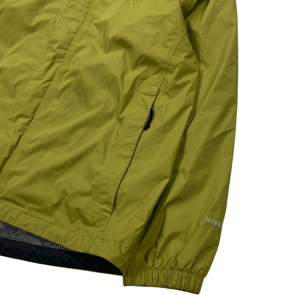 North Face Pistachio Green HyVent Rain Jacket