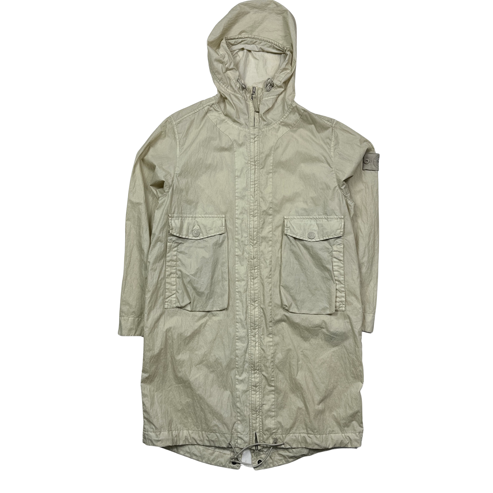 Stone Island 2019 50 Fili Resinata Ghost Parka Jacket Medium Mat s Island