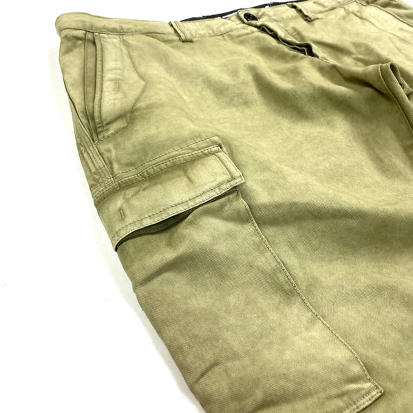 Stone Island Garment Dyed Olive Cargo / Combat Trousers