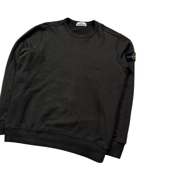 Stone Island 2019 Brown Crewneck Sweatshirt - Large