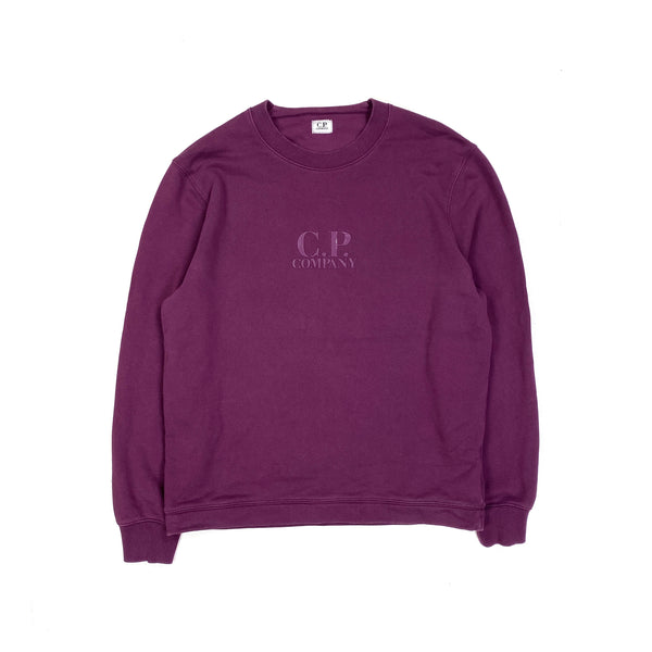 CP Company Purple Crewneck Jumper