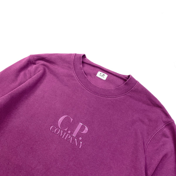 CP Company Purple Crewneck Jumper