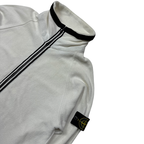 Stone Island 2004 Cotton Knit Zipped Jumper - Large