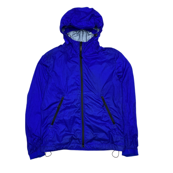 CP Company Blue Nyfoil Hooded Jacket