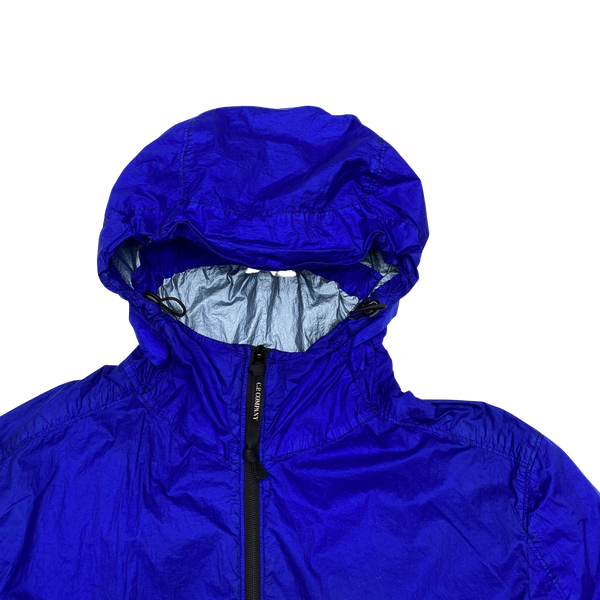CP Company Blue Nyfoil Hooded Jacket