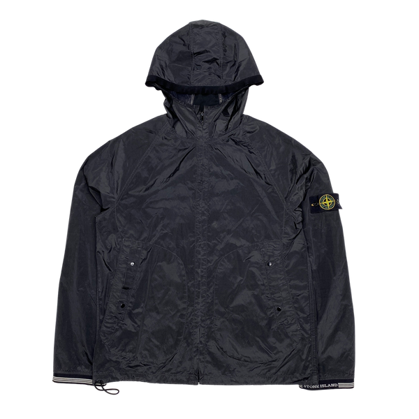 Stone Island 2005 Velour Lined Nylon Shimmer Jacket