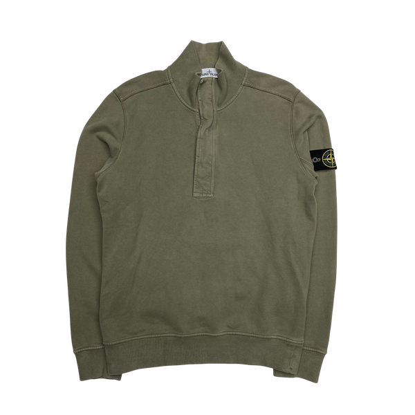 Stone Island 2018 Olive Green Pullover Jumper