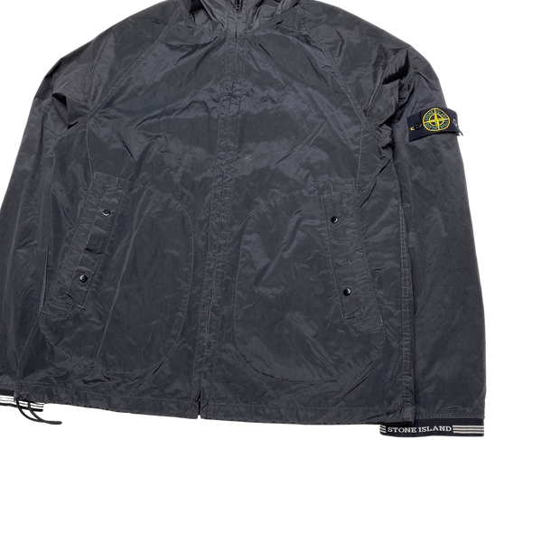 Stone Island 2005 Velour Lined Nylon Shimmer Jacket