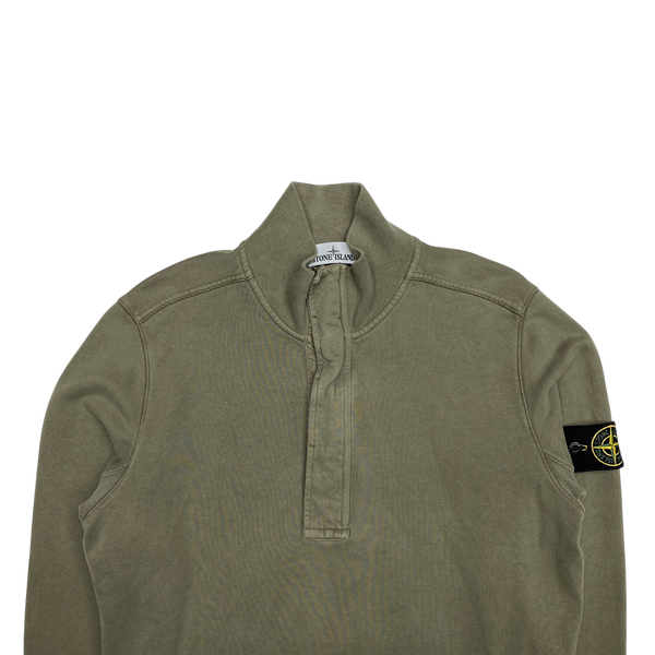 Stone Island 2018 Olive Green Pullover Jumper