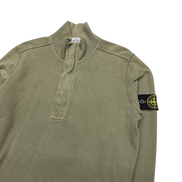 Stone Island 2018 Olive Green Pullover Jumper