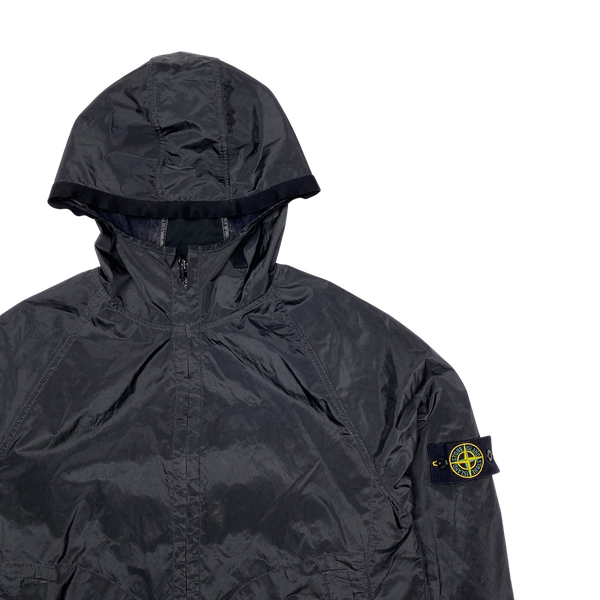 Stone Island 2005 Velour Lined Nylon Shimmer Jacket