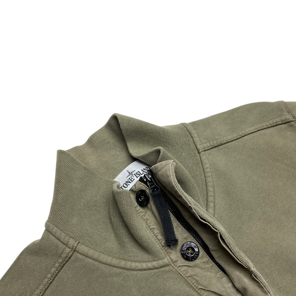 Stone Island 2018 Olive Green Pullover Jumper