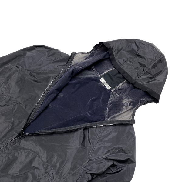 Stone Island 2005 Velour Lined Nylon Shimmer Jacket