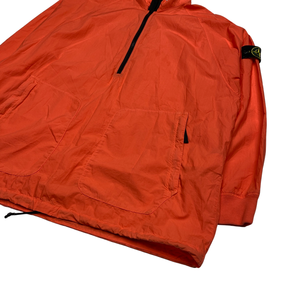 Stone Island Orange Lightweight Smock Overshirt