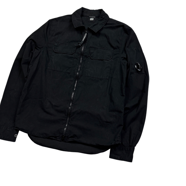 CP Company Black Overshirt - Small