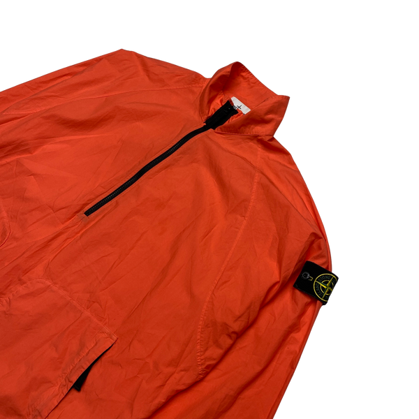 Stone Island Orange Lightweight Smock Overshirt