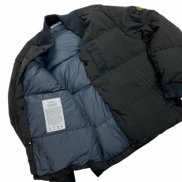 Stone Island Mussola Gommata Velour Down TC Winter Jacket