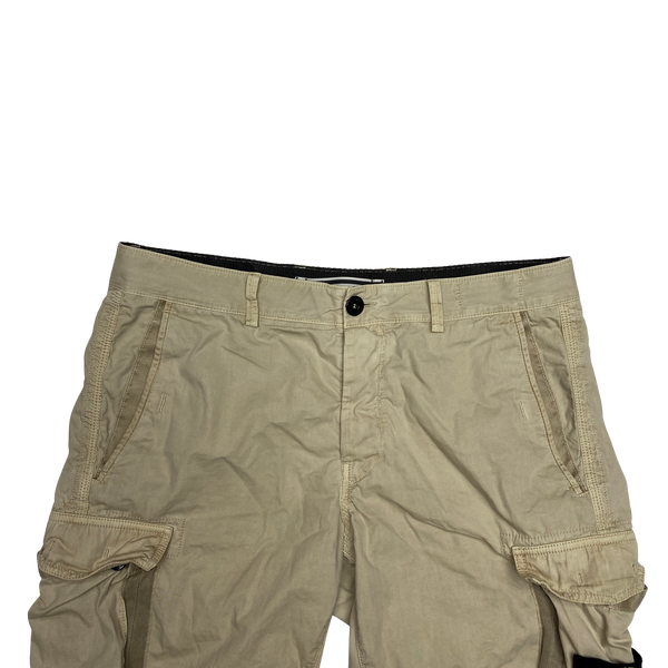 Stone Island 2016 Beige Cargo Shorts