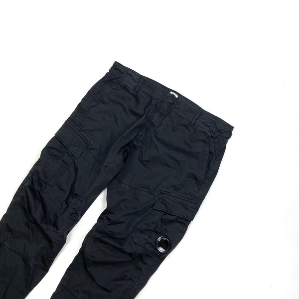 CP Company Black Ergonomic Fit Cargos