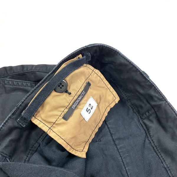 CP Company Black Ergonomic Fit Cargos
