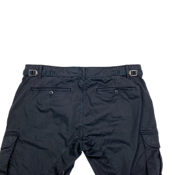 CP Company Black Ergonomic Fit Cargos