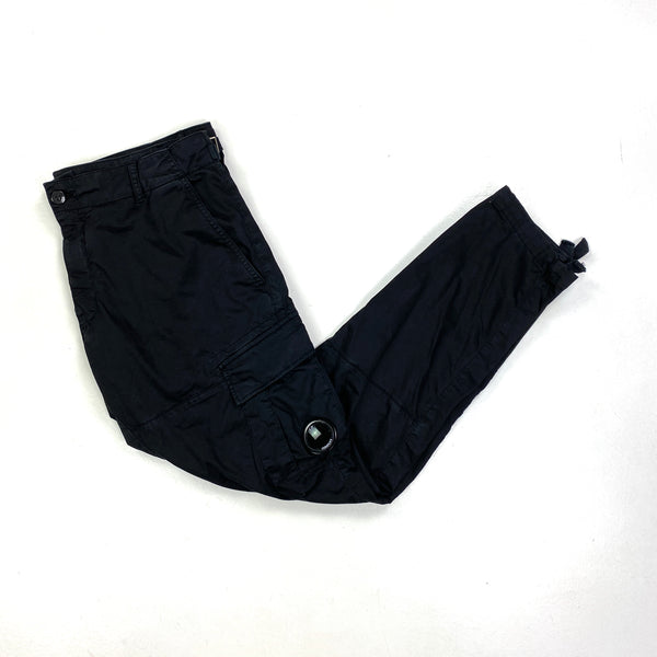CP Company Black Ergonomic Fit Cargos
