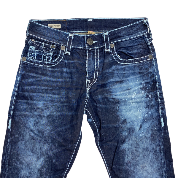True Religion Ricky T Relaxed Straight Fit Jeans