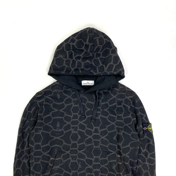 Stone Island 2014 Tortoise Shell Camo Pullover Hoodie