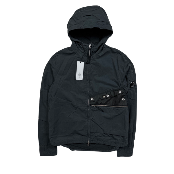 CP Company Flatt Nylon Hooded Overshirt - Large